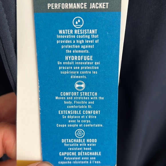 Náutica Soft shell Jacket Navy Blue, Size S, NWT - Picture 8 of 8